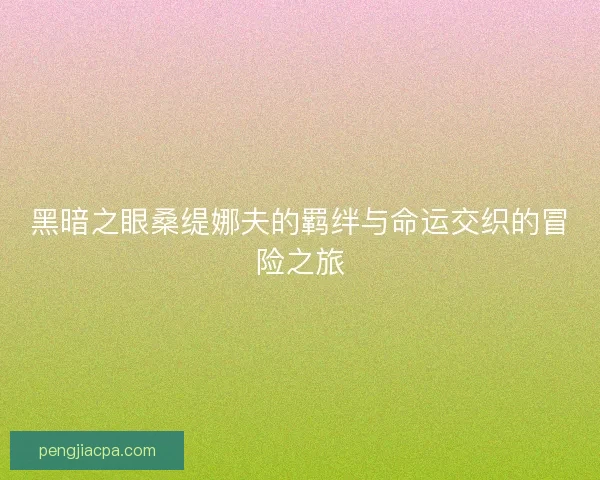 黑暗之眼桑缇娜夫的羁绊与命运交织的冒险之旅
